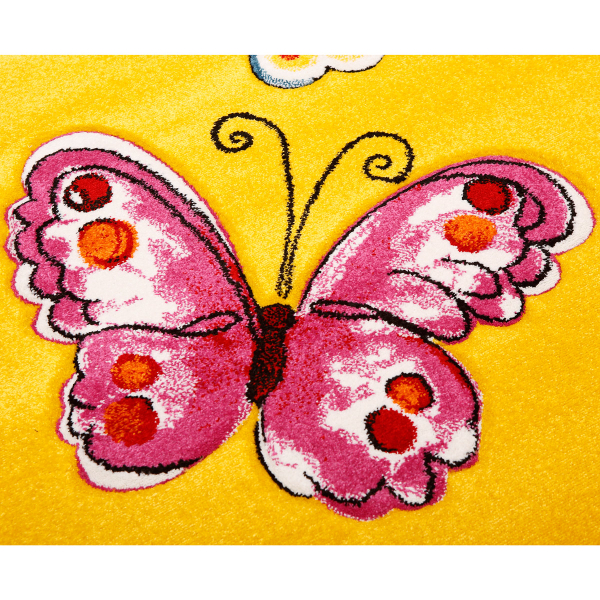 Παιδικό Χαλί (133x190) Viopros Πεταλούδες
