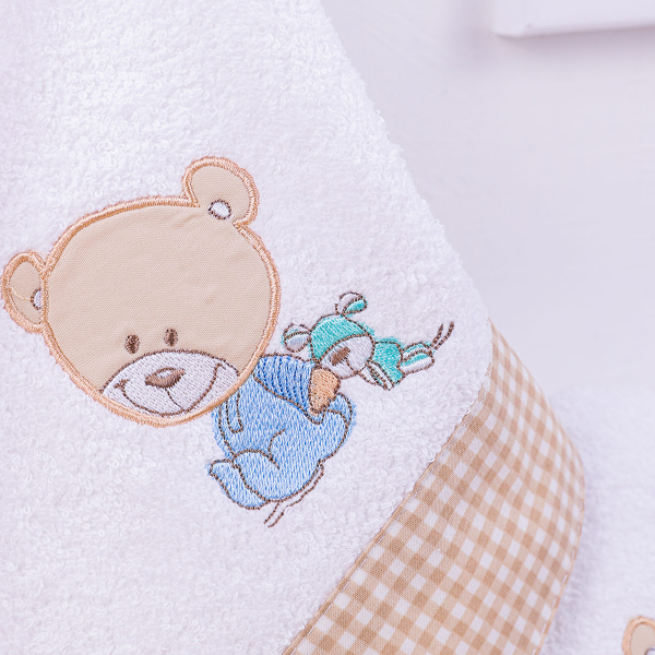 Βρεφικές Πετσέτες (Σετ 2τμχ) Dimcol Happy Bears 21