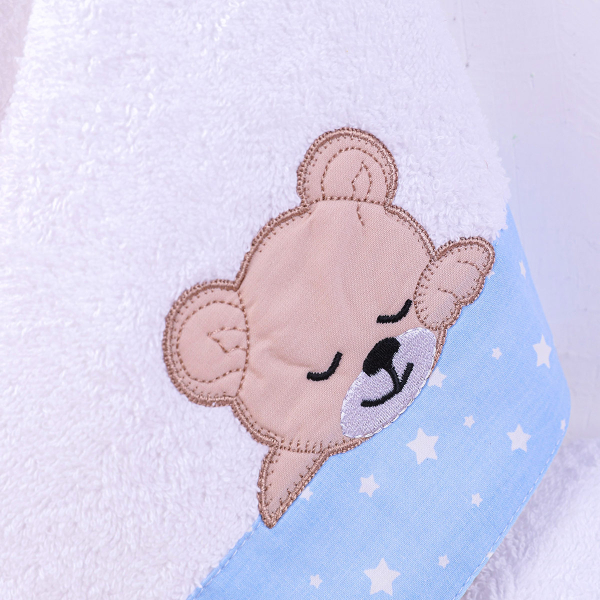 Βρεφικές Πετσέτες (Σετ 2τμχ) Dimcol Sleeping Bear Cub 11