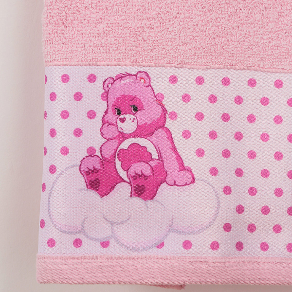 Βρεφικές Πετσέτες (Σετ 2τμχ) Dimcol Grumpy Bear 88 Ροζ