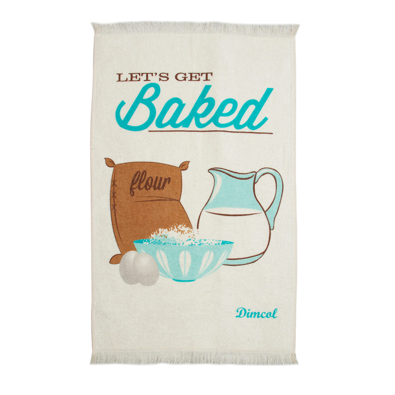 Πετσέτα Κουζίνας Dimcol Baked Ecru 08