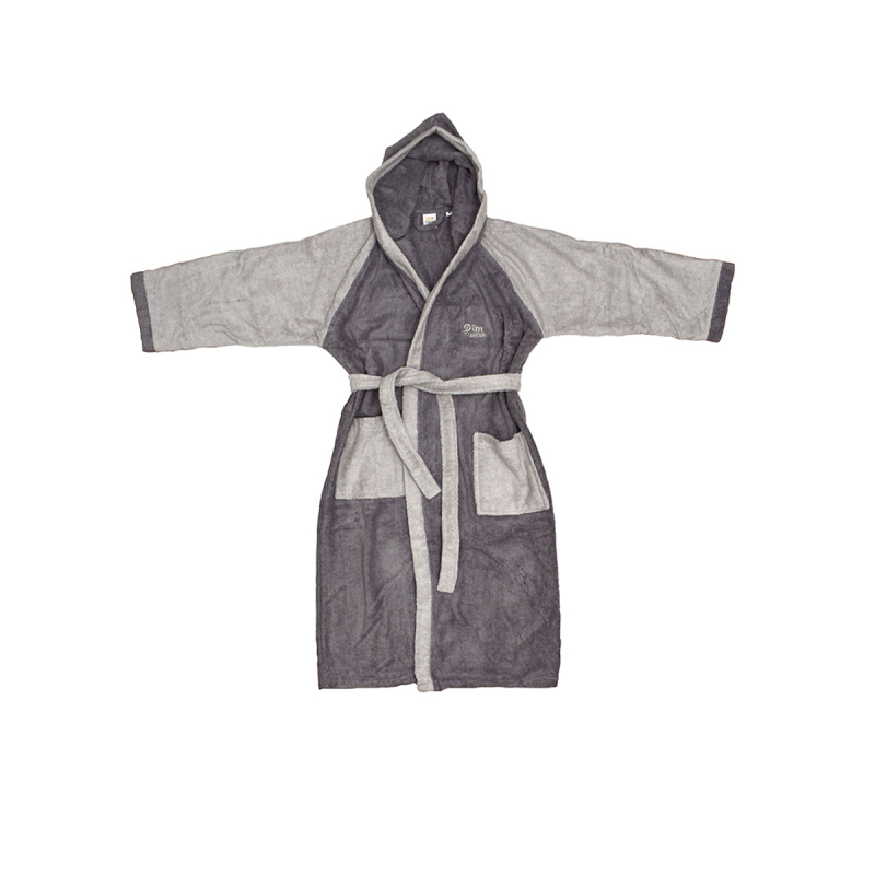 Παιδικό Μπουρνούζι Dimcol Smile Γκρι/Ανθρακί