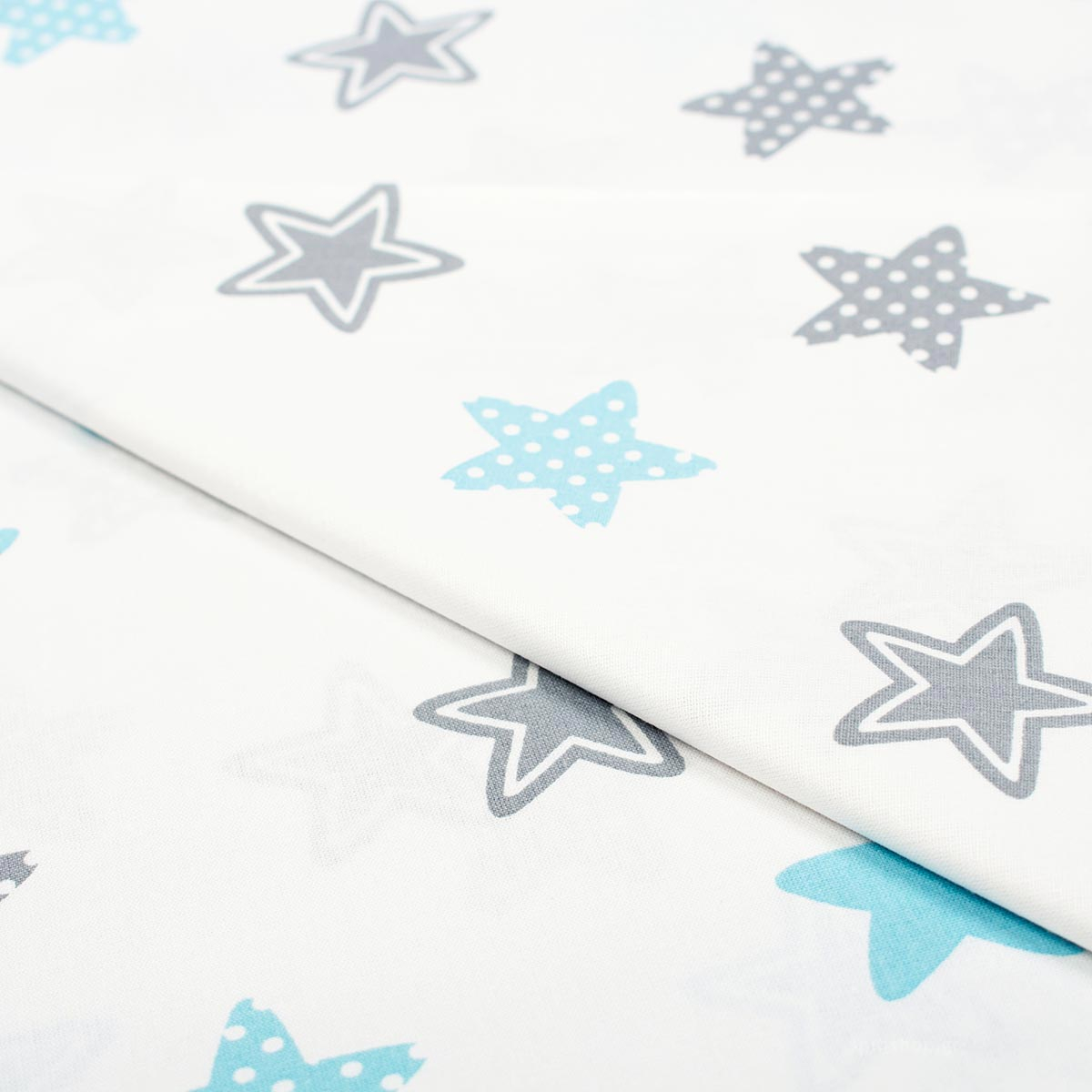 Σεντόνια Μονά (Σετ 3Τμχ) Dimcol Star 104 Sky Blue Home Παιδικά Λευκά Είδη Spitishop