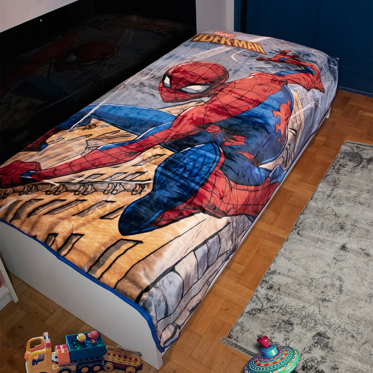 Κουβέρτα Βελουτέ Μονή Dimcol Spiderman 511 148088