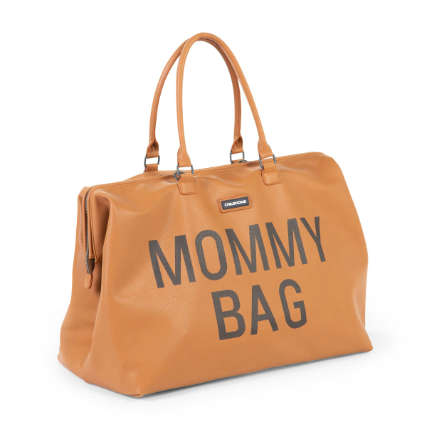 Τσάντα Αλλαξιέρα ChildHome Mommy Bag Leatherlook Brown 74393