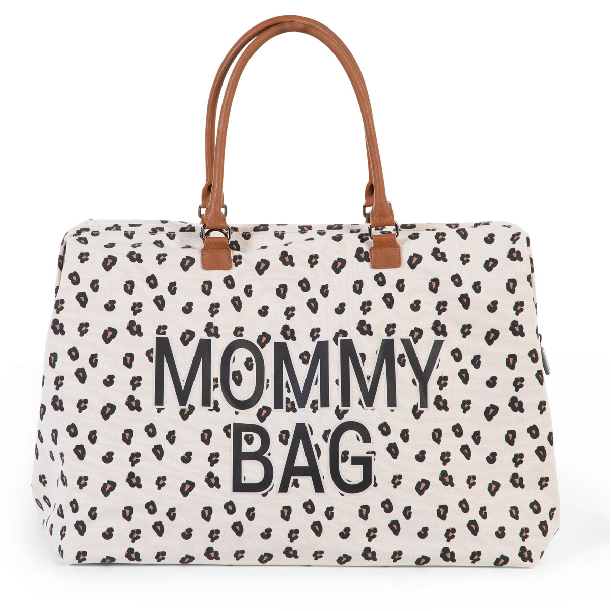 Τσάντα Αλλαξιέρα ChildHome Mommy Bag Big Canvas Leopard 74392 149645