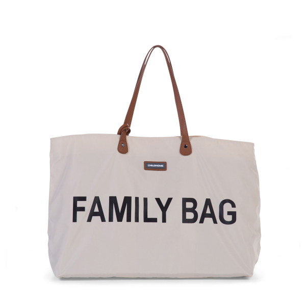 Τσάντα Αλλαξιέρα ChildHome Family Bag Off White 74497