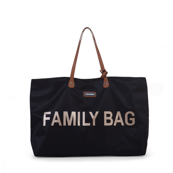 Τσάντα Αλλαξιέρα ChildHome Family Bag Black 74493