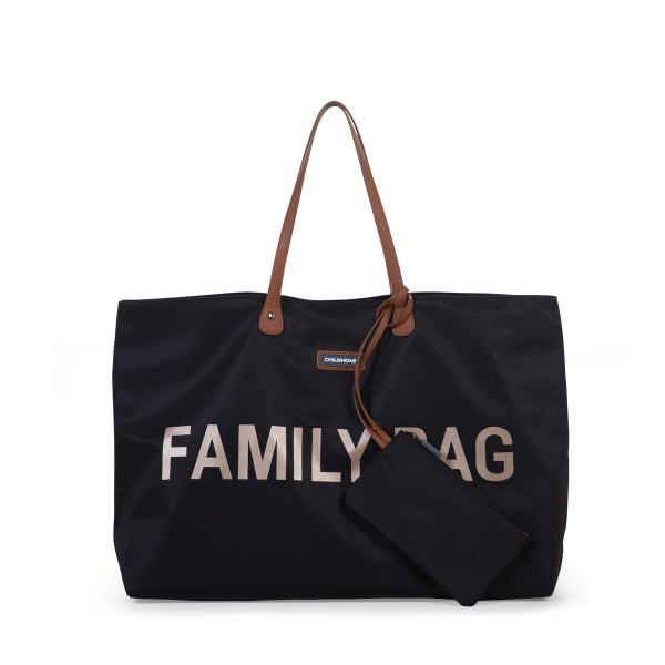 Τσάντα Αλλαξιέρα ChildHome Family Bag Black 74493