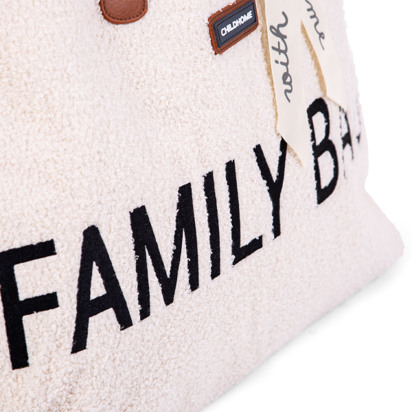 Τσάντα Αλλαξιέρα ChildHome Family Bag Teddy Off White 75451