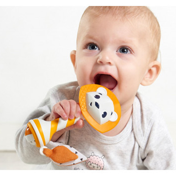 Μασητικό Tiny Love Teether Rattle Leonardo BR74777