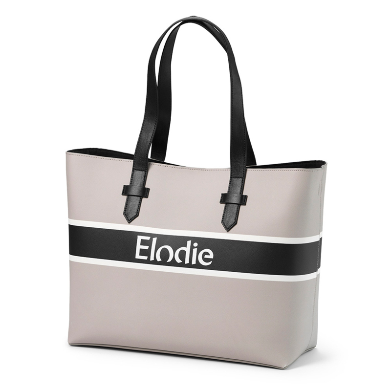 Τσάντα Αλλαξιέρα Elodie Saffiano Logo Tote Grey BR74153
