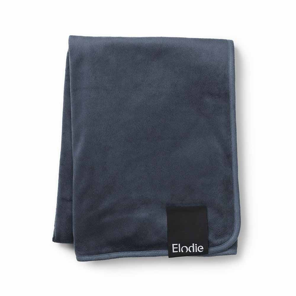 Κουβέρτα Fleece Αγκαλιάς Elodie Pearl Juniper Blue BR74129