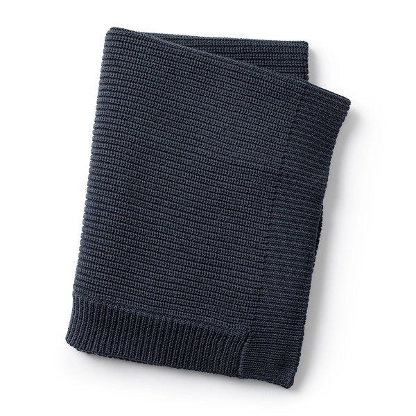 Κουβέρτα Πλεκτή Αγκαλιάς (75x100) Elodie Wool Knitted Juniper Blue BR75105