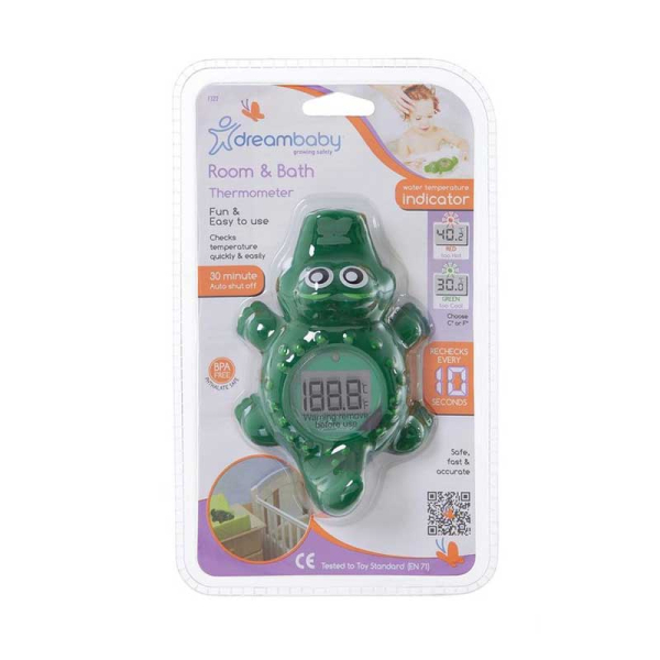 Θερμόμετρο Μπάνιου - Δωματίου Ψηφιακό Dream Baby Crocodile BR74741