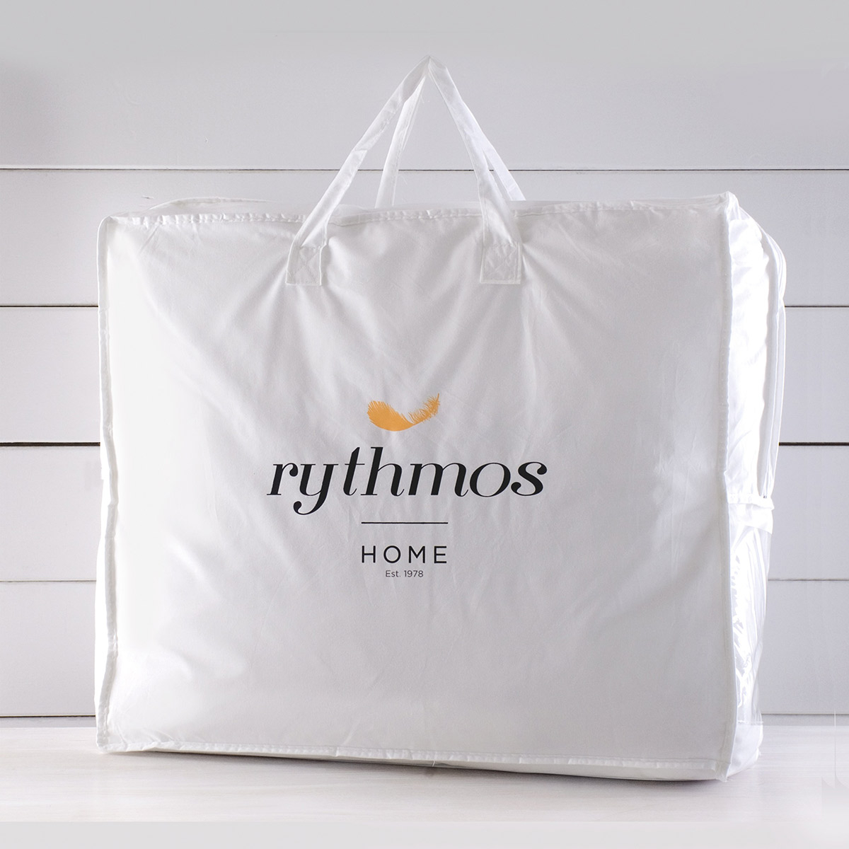 Πάπλωμα Πουπουλένιο Υπέρδιπλο (220X240) Rythmos 95 5 Home Λευκά Είδη Κρεβατοκάμαρας Παπλώματα Υπέρδιπλα Διπλά Spitishop
