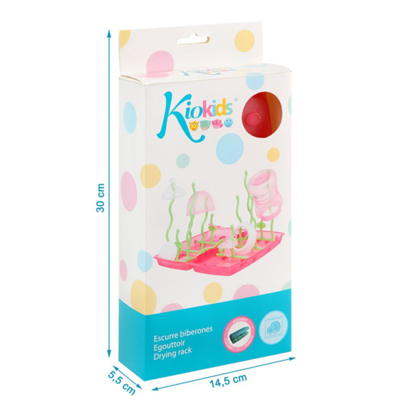 Στεγνωτήρας Μπιμπερό Kiokids Ροζ 1616