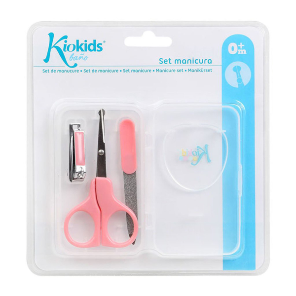 Σετ Περιποίησης Νυχιών Μωρού Kiokids Ροζ 1624