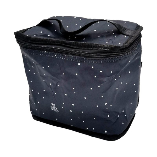 Ισοθερμική Τσάντα Φαγητού My Bag's Confeti Black