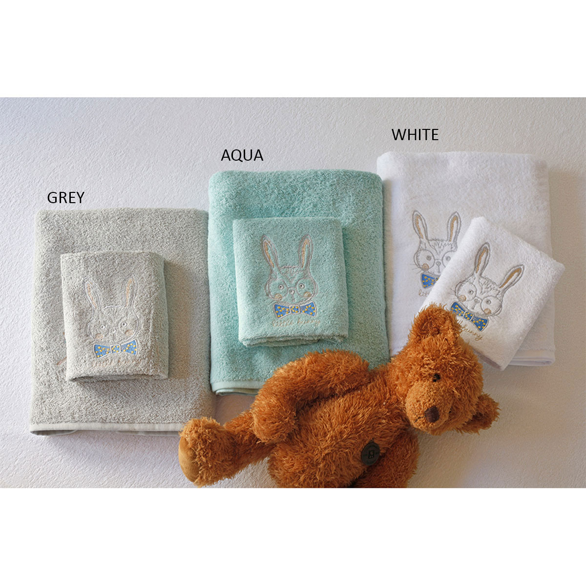 Βρεφικές Πετσέτες (Σετ 2τμχ) Melinen Baby Bunny