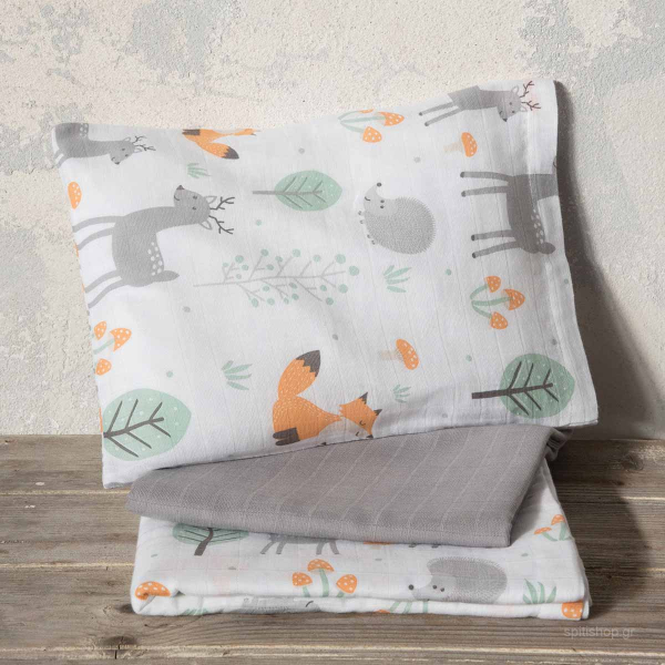 Σεντόνια Κούνιας (Σετ) Nima Baby Woody