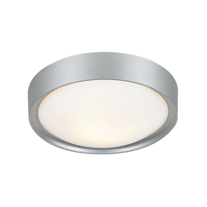 Φωτιστικό Πλαφονιέρα Aca Valletta DL250L Silver/White