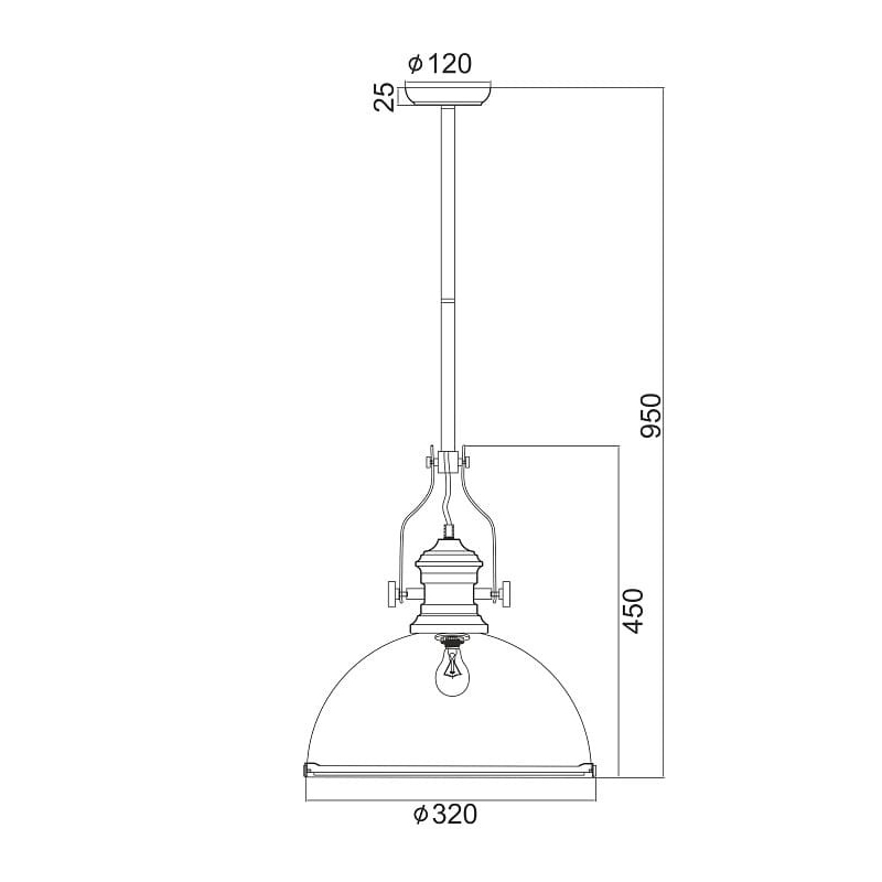 Φωτιστικό Οροφής Μονόφωτο Aca Cronus Ks1300P311Cp Copper Home Φωτιστικά Spitishop