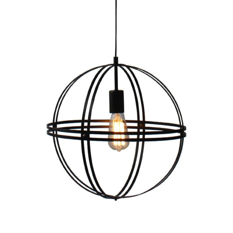 Φωτιστικό Οροφής Μονόφωτο Aca Sirena KS1483P1BK Black