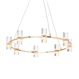 Φωτιστικό Οροφής LED Aca Ionian JNDP32LED52GD Gold