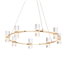 Φωτιστικό Οροφής LED Aca Ionian JNDP32LED52GD Gold