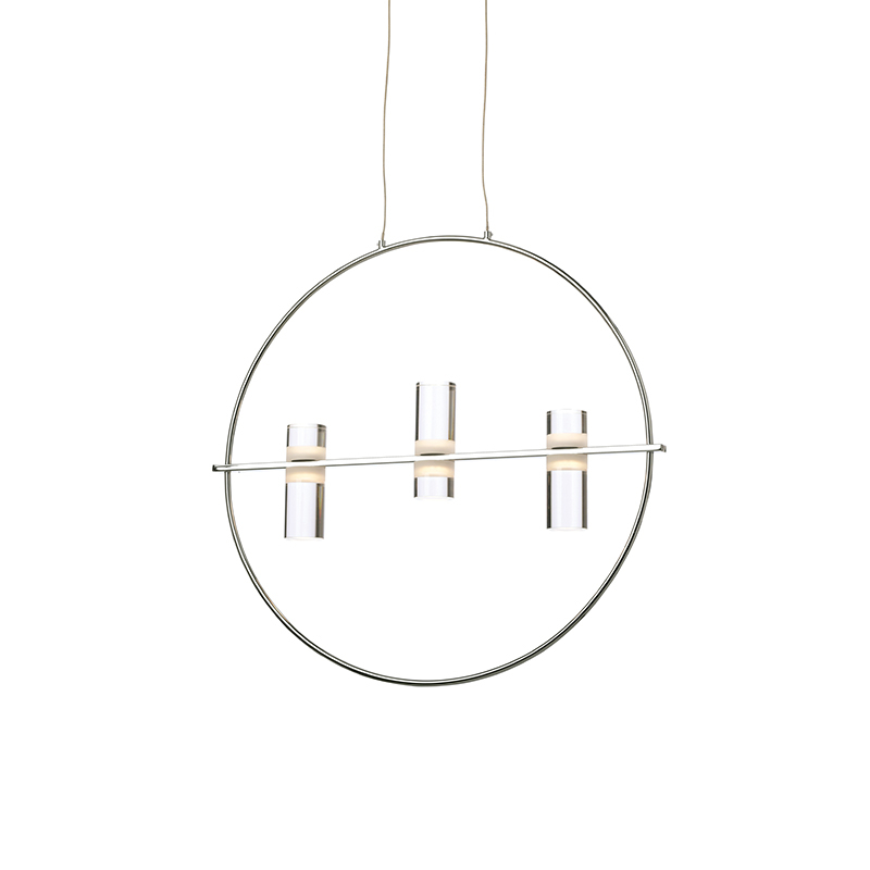 Φωτιστικό Οροφής LED Aca Ionian JNEP12LED53CH Chrome