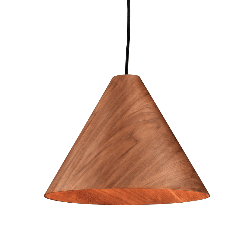 Φωτιστικό Οροφής Μονόφωτο Aca Nairobi MQ18P133WW Walnut Wood