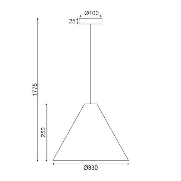 Φωτιστικό Οροφής Μονόφωτο Aca Nairobi MQ18P133WW Walnut Wood