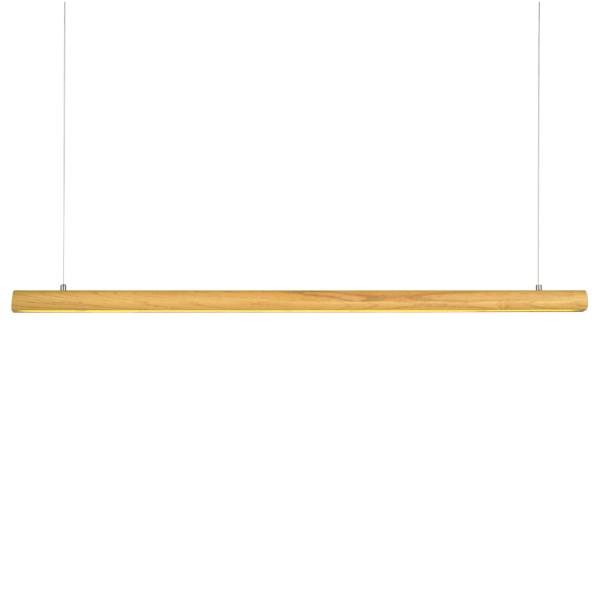 Φωτιστικό Οροφής LED Aca Woody MQ81PLED15120 Natural Wood