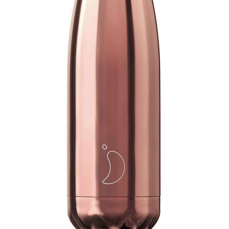 Μπουκάλι Θερμός 500Ml Chilly&Apos S Bottle Rose Gold Home Οργάνωση & Αποθήκευση Spitishop