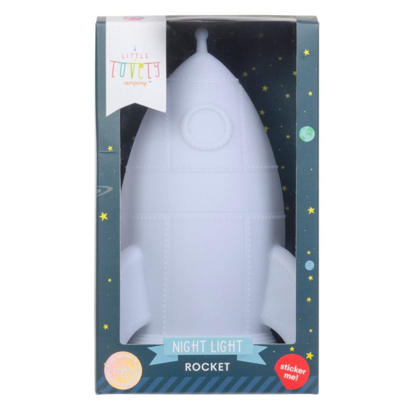 Παιδικό Φωτάκι Νυκτός Α Little Lovely Company Rocket NLROWH26