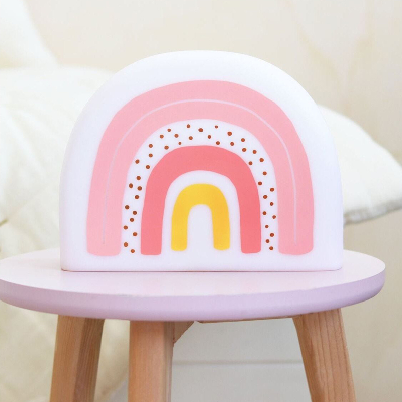 Παιδικό Φωτάκι Νυκτός Α Little Lovely Company Rainbow NLRAMC36