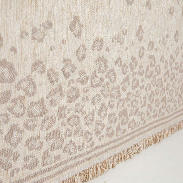 Ριχτάρι Διθέσιου Καναπέ (180x250) Loom To Room Leopard Ecru