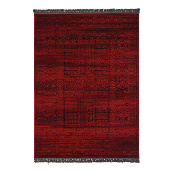 Χαλί (240x350) Royal Carpet Afgan 7504H D.Red