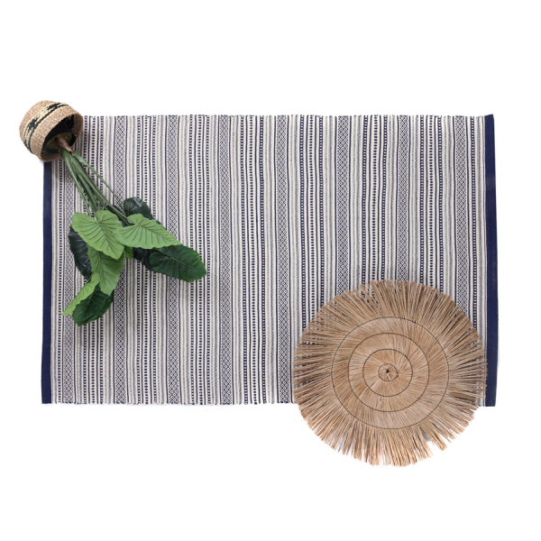 Χαλί Διαδρόμου (70x140) Royal Carpet Urban Cotton Kilim Titan Iris
