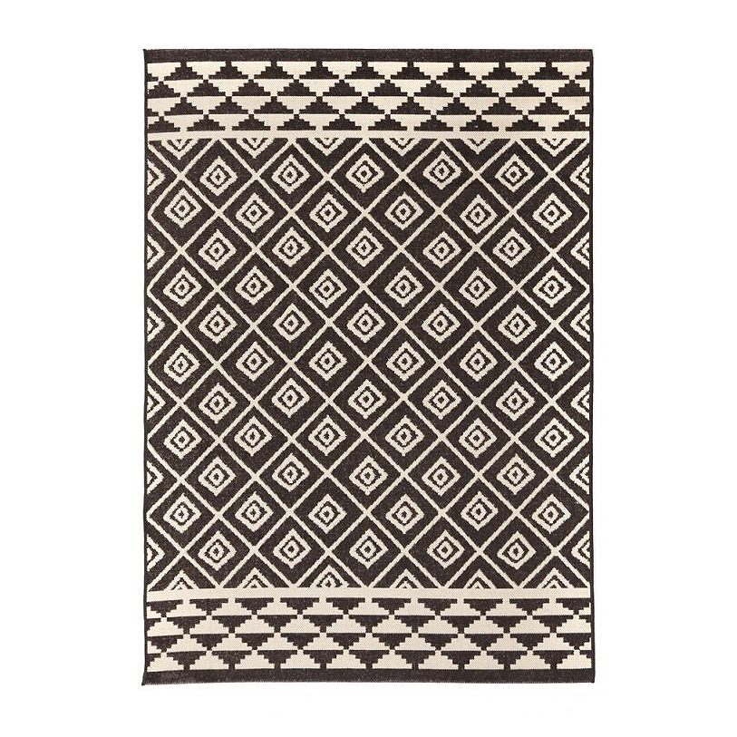 Χαλί Καλοκαιρινό (140×200) Royal Carpets Flox 6094 Black