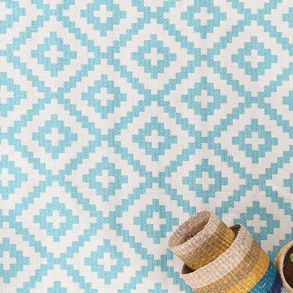 Χαλί Καλοκαιρινό (160x235) Royal Carpet Flox 721 L.Blue