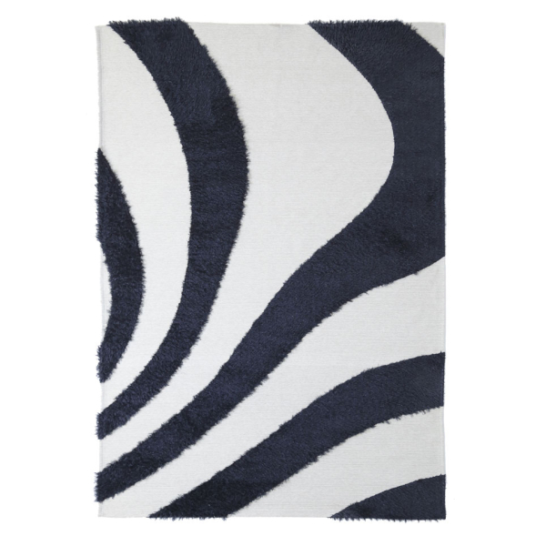 Χαλί All Season (160x230) Royal Carpet Toscana Branco Black/White