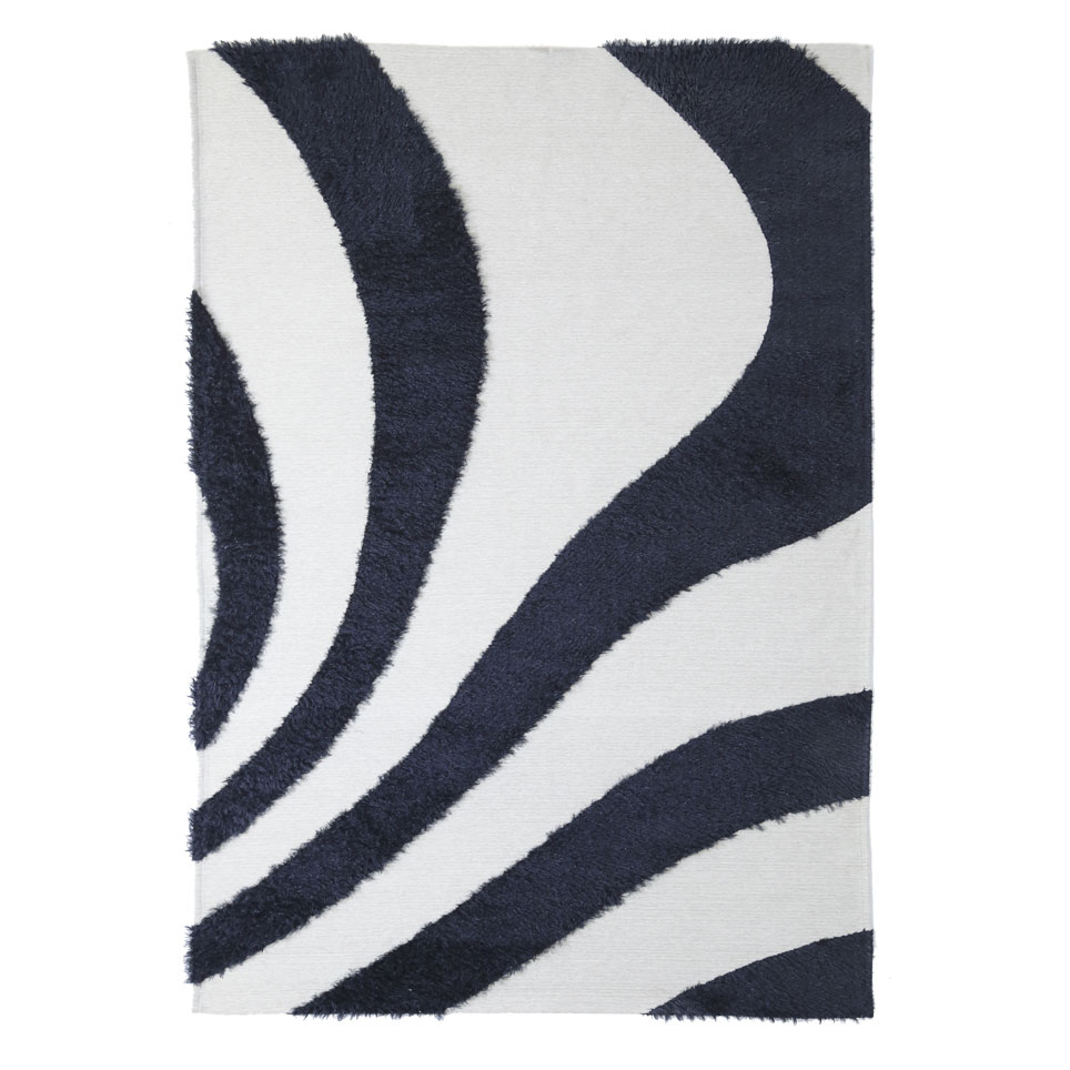 Χαλί All Season (160×230) Royal Carpet Toscana Branco Black/White