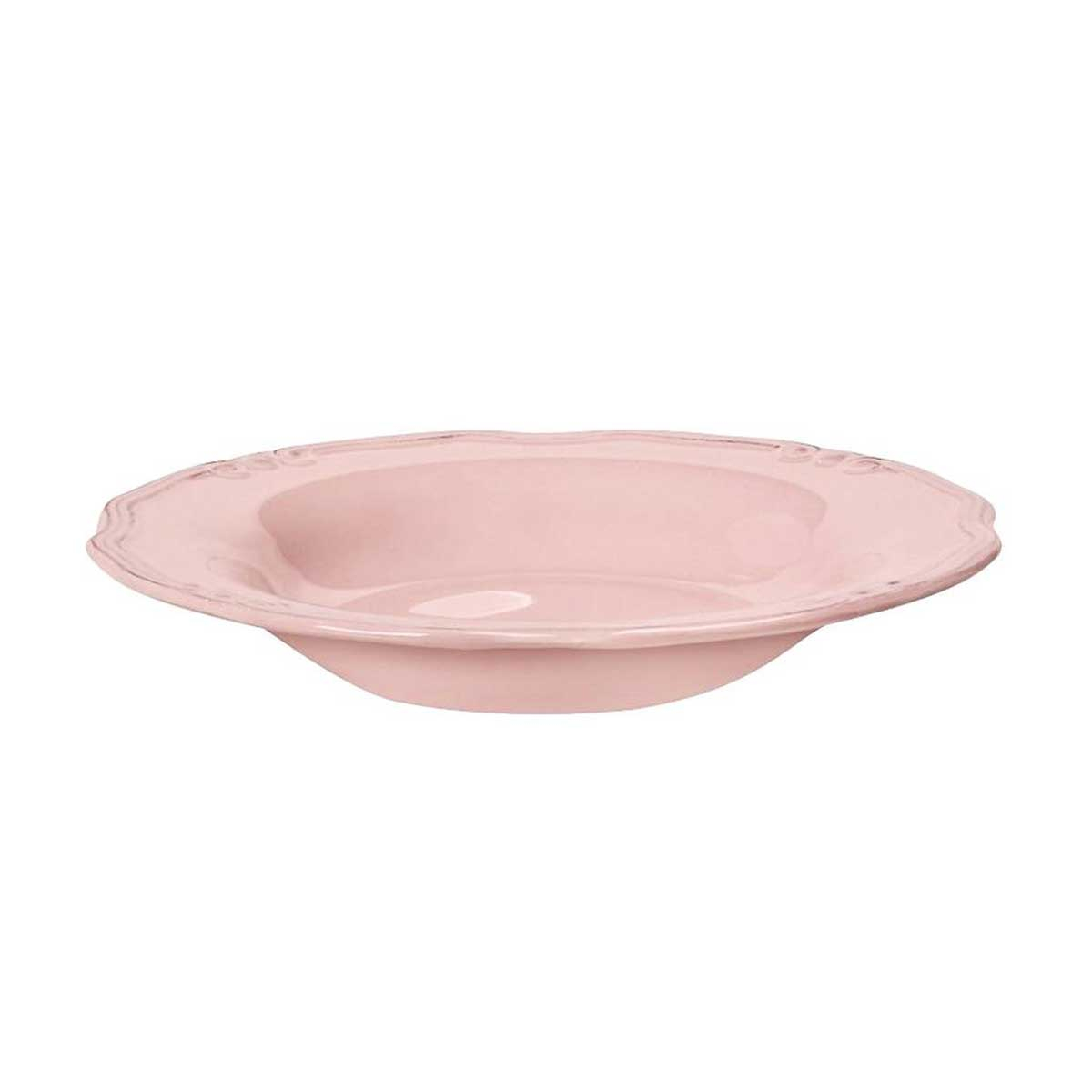 Πιάτο Φαγητού Βαθύ (Φ24) Espiel Tiffany Pink RSP102K6