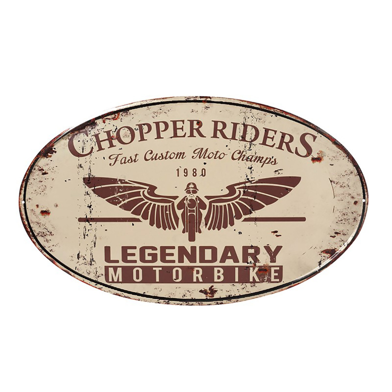 Διακοσμητική Πινακίδα (57x34) Espiel MotorBike LOG412