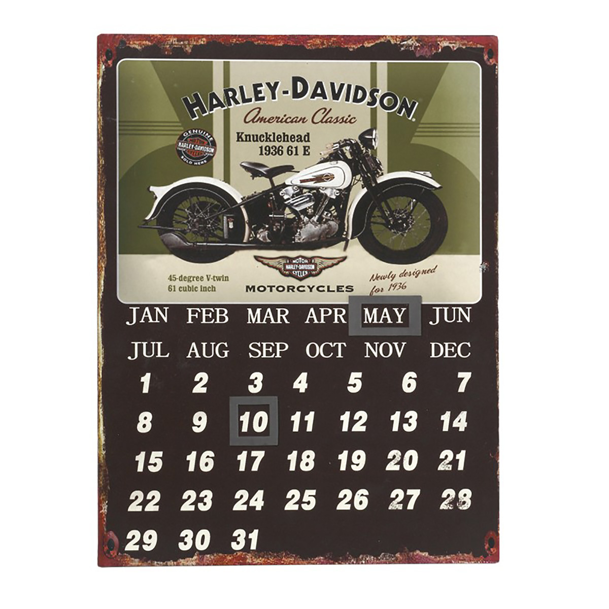Ταμπέλα – Ημερολόγιο Espiel Harley LOG413 161893