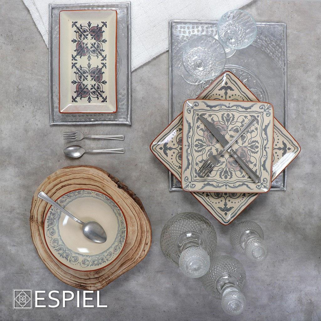 Δίσκος Διακόσμησης Espiel Xyp108 Home Διακόσμηση Δίσκοι - Πιατέλες Μπωλ Spitishop