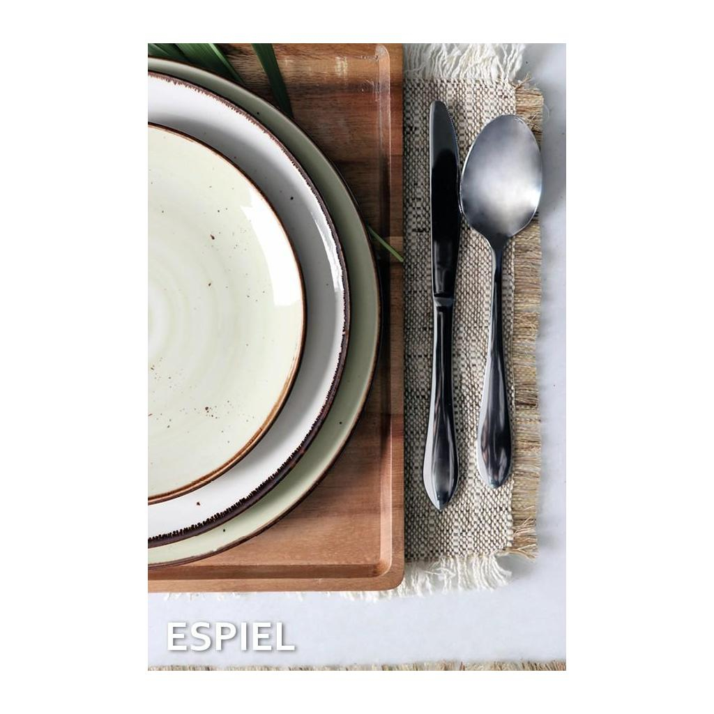 Πιάτο Φαγητού Ρηχό (Φ26 5) Espiel Terra Cream Tlk101K6 Home Είδη Σερβιρίσματος Σερβίτσια Πιάτων & Σετ Πιάτα Spitishop