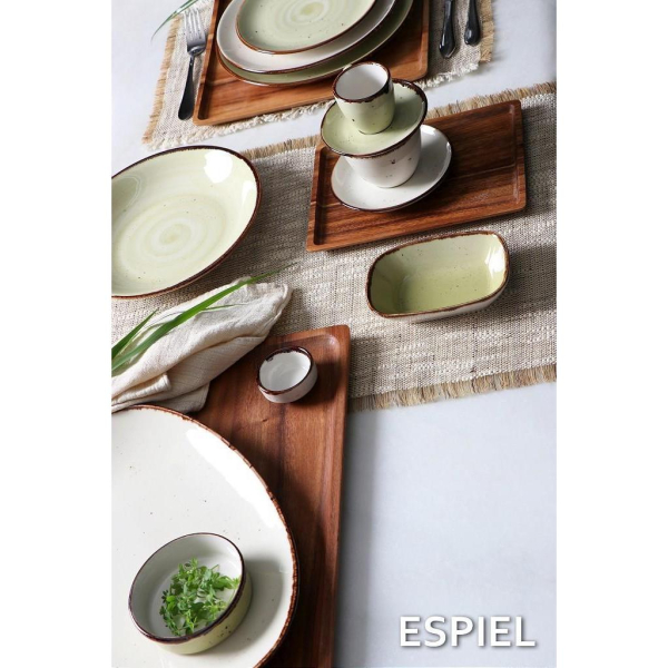 Πιάτο Φαγητού Βαθύ (Φ23) Espiel Terra Green TLH104K6